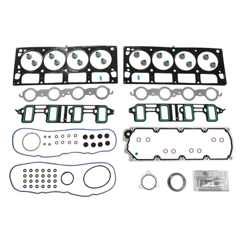 Heavy Duty Stage Two Truck Cam Setup Featuring Certified Gm Hydraulic Rollers Beefy Beehive Spring Packs Solid Valve Locks Steel Push Tubes And Dyno Calibrated Ls Gaskets For Reliable 6.0 6.2 V8 Power Builds multi-piece cylinder head service gaskets and seals.