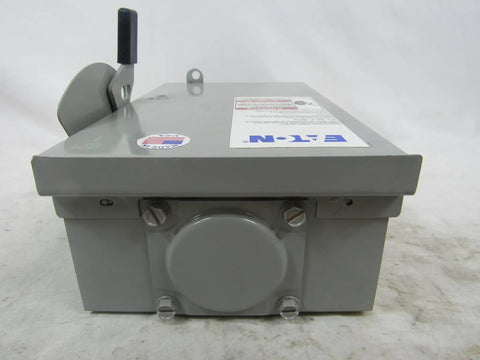 DG221URB 2 Wire 2 Pole Non Fusible B Series General Duty Safety Switch 240 Volt AC 30 Amp NEMA 3R Beefy Industrial Workhorse For Tough Electrical Jobs And Projects