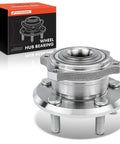 Front view of Rear Wheel Bearing And Hub Assembly For 5 Lug Vehicles With 32 Spline Shaft Compatible With Dodge Charger 2009 2014