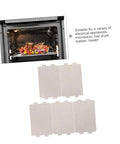 5 Pack Mica Flakes Microwave Oven Heat Resistant Plates Insulation Sheet Replacement For Microwave Oven Protection Durable Heat Shield