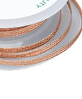 Pro Grade Desoldering Wire Kit With Alloy Copper Solder Wick for Electronics Repair and PCB Maintenance, 1.5 Meter Length, coiled on spool.