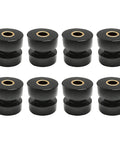 Exhaust Valves Bushing Kit For Peterbilt 357 375 379 385 Trucks With Durable Rubber And Metal Mounts Muffler Hanger Set, 8 pieces