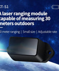 Single Point Lidar Range Finder Sensor 0.3 To 30 Meters, solid state proximity detector with UART and I2C interface.