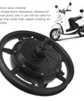 Beefy 14 Inch Wheel Hub Motor 36V To 72V 2000W To 3500W With Disc Brake for electric scooter and motorcycle upgrades