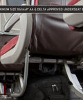 Max Size Carry On Duffle Bag For Air Travel, Lightweight Personal Item, 18 By 14 By 9 Inches, 37L under airplane seat