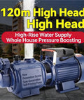 Heavy Duty 220V Fully Automatic Submersible Sump Pump With Cast Iron Housing Self Priming Design High Head Water Booster.