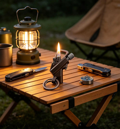 Infinity Forever Match Lighter With Multitool Keychain Bottle Opener For Outdoor Survival Stay Lit Reusable Waterproof Windproof Lighter