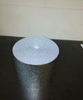 Foil Insulation Spiral Duct Wrap With Foam Core 8 Inch By 10 Foot R8 For HVAC Ducts Keep Temps In Check And Cut Heating And Cooling Loss