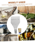 Balacoo Industrial Air Blower Nozzle For Precise Cleaning And Fast Drying, flat aluminum nozzle shown with connector, used in various industries.