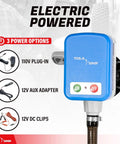 Heavy Duty Electric Def Drum Pump With Slick Flow Control Nozzle. Includes DC powered options and easy to use control.
