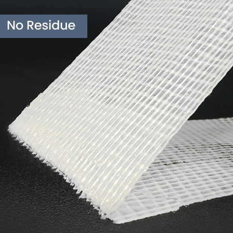 Close-up view of Double Sided Carpet Tape Removable And Residue Free Rug Gripper for Hardwood Floors, showing clear texture.