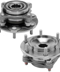 Beefy Front Wheel Hub And Bearing Assembly Pair For 4WD SUVs Fits 2003-2021 Toyota 4Runner, 2007-2014 FJ Cruiser, OEM Grade Direct Replacement