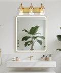 Three Light Matte Black Vanity Light Fixture With Clear Glass Shades For Bathroom Farmhouse Rustic Style Above Mirror