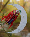 Spaceship Kit STEM Project Learn How To Solder Beginner Friendly Electronics Set With Tools Included For Teens 12 Plus And Adults To Build Real Circuits And Show Off Your Soldering Skills, hanging moon rocket circuit