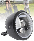 Ultra Bright LED Front Headlight For Night Rides On E Bikes High Visibility Bike Lamp With Rugged ABS Build Front Light