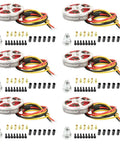 Heavy Duty 5010 Brushless Motors 350KV To 750KV High Torque Setup For Custom DIY RC Drone Projects Rock Solid setup with wiring and connectors.