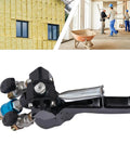 Heavy Duty PU Foam Spray Gun Featuring Slick Pneumatic Trigger And Self Cleaning Design For Polyurethane Insulation and wall cavity foaming jobs.