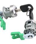 Door Lock Cylinder With Key Set Replacement Kit For Ford F150 1997 2011 F250 1997 1999 And F350 Super Duty 1998 2016 Replaces 7C3Z1521990A