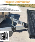 Universal Trailer Tongue Jack Relocation Kit With Bolt On Bracket For 3 Bolt And A Frame Jacks No Weld Install Tailgate Clearance