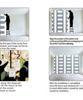 Instructions for installing Top Tier Textured Peel And Stick Wallpaper Roll Thick Durable Vinyl Wallcovering in a room.