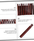 Forty Piece Star Spline Socket Bit Set For Quick Auto Repair And Top Notch Mechanics Work Features durable bits organized for convenience.