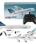 Two Channel Ready To Fly Remote Control Airplane With Lightweight Aerodynamic Design for smooth flight and easy controls.