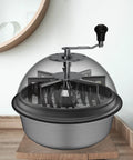 16 Inch Bud Leaf Bowl Trimmer With Clear Visibility Dome And Sharp Stainless Steel Blades For Twist Spin Cutting