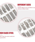 Pro Grade 270 Pack Stainless Steel Watch Band Spring Bars Replacement Pins Kit, variety of sizes and high class steel