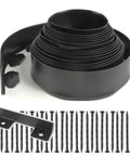 4 Inch Tall No Dig Landscape Edging Kit With 33 Feet Of Flexible Border Easy Curve Or Straight Install Includes 30 Spikes For Lawn Flower Beds Garden Borders And Yard Landscaping