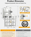 White Motion Sensor Outdoor Porch Light Wall Mount for House Modern Exterior Sconce Aluminum Anti Rust Waterproof