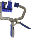90 Degree Corner Clamp Set, 2 Pack for Cabinets, Boxes, Drawers and T-Joints, adjustable metal and plastic clamp tool.