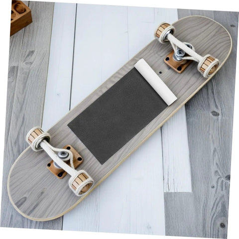 Non Slip Deck Covering For Skateboard And Kick Scooter Waterproof PVC Grip Tape on wooden skateboard deck