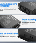 Beefy 24V To 12V Buck Converter For Cars And Trucks, 100A 1200W with iron housing and dual fan air intake for overheating protection