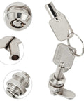 Cam Lock Set For Cabinets Mailboxes And RV Doors Keyed Alike Zinc Alloy Cylinder With Keys showing detail components