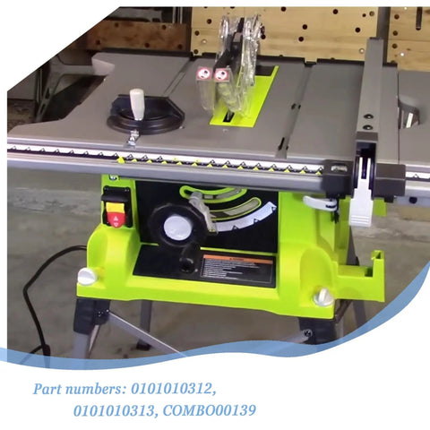 Heavy Duty Table Saw Blade Wrench For 10 Inch Shop Tools Replaces 0101010312 And 0101010313 with Ryobi table saw setup.