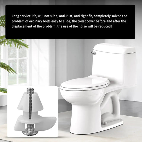 Kick Floor Wobbles To The Curb With These Rock Solid Toilet Seat Bolts And Captive Screws Hassle Free No Sweat Installation Upgrades Comfort.
