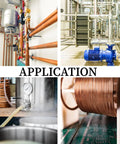 Different applications of Three Eighth Inch Outer Diameter Copper Tubing Coil Fifty Foot Length 0.328 Inch Inner Diameter Pro Grade Refrigeration ACR Tube