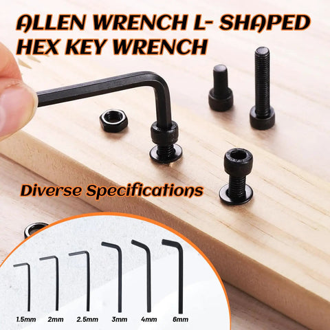 Close-up of 2mm L-shaped hex key in use, part of the 60 Pieces 2mm L Shaped Hex Key Wrench Set Allen Wrench Kit for DIY and repairs.