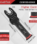 Heavy Duty Oscillating Multi Tool Blades That Slice Through Wood Plastic Metal And Nails Like Butter With Vibration Control, 70mm size, bimetal teeth.