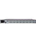Back view of 16 Port DisplayPort Kvm Switch Console Featuring 17 Inch Lcd Monitor Rackmount Touchpad And Keyboard