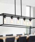 Dope 3 Light Dining Room Fixture With Modern Farmhouse Vibe Linear Rectangular Kitchen Island Lighting Industrial Vintage Pendant