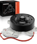 Engine Water Pump With Gasket Compatible With Toyota Corolla 2014 To 2022 1.8L Plus Corolla iM 2017 To 2018 1.8L C-HR 2018 To 2022 2.0L And Scion iM 2016 1.8L Direct Fit Replacement With Plug N Play, shown in box with gasket