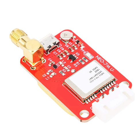 GPS Module With SMA Antenna And Serial Cable NMEA Output Onboard Flash Memory Power Off Save Satellite Positioning Board