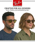 Round Shape Non Polarized Sunglasses For Men And Women With Dark Brown Lens Includes Official Eyewear Kit Great For Formal And Casual Wear