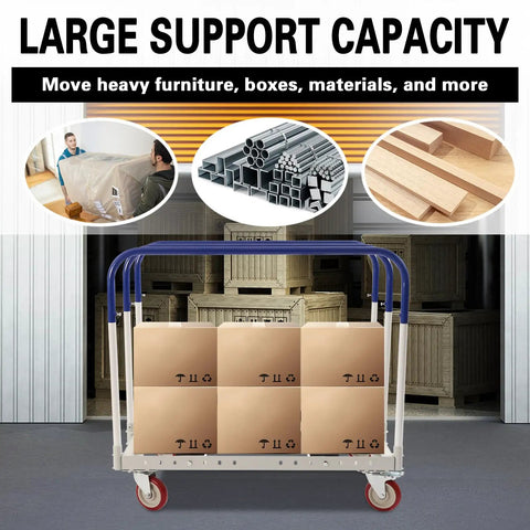 Badass Heavy Duty Panel Cart Dolly Built Like A Tank For Crews Featuring Rust Resistant Steel Frame And Tough As Nails Iron Base Holding Up To One Thousand Pounds Measuring 24 By 39 Inches Total