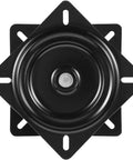 Top view of Beefy Heavy Duty 7 Inch Bar Stool Swivel Plates Set Of 3 Replacement Seat Base Mount Plates For Stools And Chairs