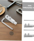 Heavy Duty Stainless Steel Valve Screw Extractor Kit 2 Pcs Ultimate Fixing Tool For Tough Plumbing Jobs And Faucet Repair In Your Home Saves Time, pipe threading tool set