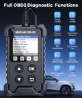 CDL20 Universal OBD2 Scanner Check Engine Car Code Reader With Full OBD2 Functions Live Data screen and icons