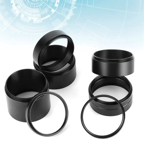 Lens Adapter Ring Extension Tube Kit For Cameras And Telescopes With M42 Extension Tubes 3 5 7 10 15 20 30mm Aluminum CNC