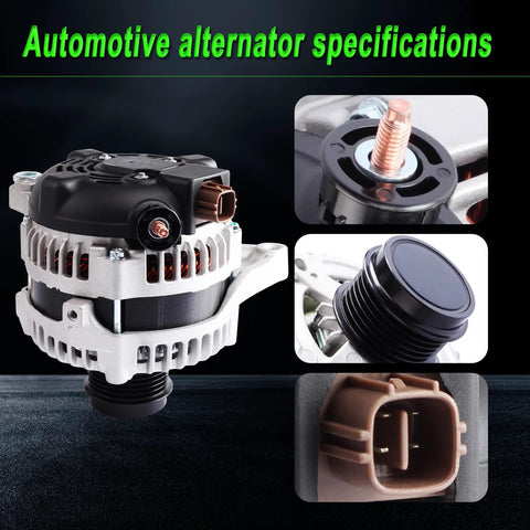 Reliable Aftermarket Alternator That Fits Like a Boss For 2011-2016 Scion Tc, 2012-2015 Camry, 2009-2012 RAV4 2.5L L4 detailed view